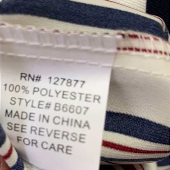 OVI Polyester Striped Blouse - Picture 3 of 9